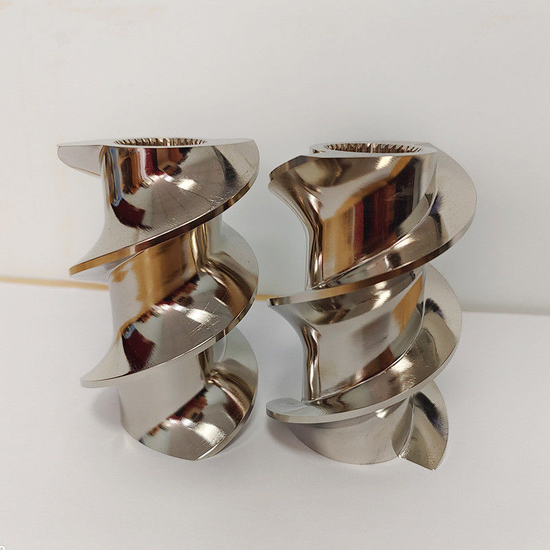 92mm Diameter Pusat Bahan Disesuaikan Elemen Sekrup dan Barel untuk Bagian Mesin Extruder CTE92