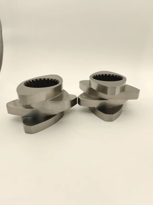 Twin Screw EXTRUDER Elemenet Kneading Block Meshing Block Korosi dan tahan aus