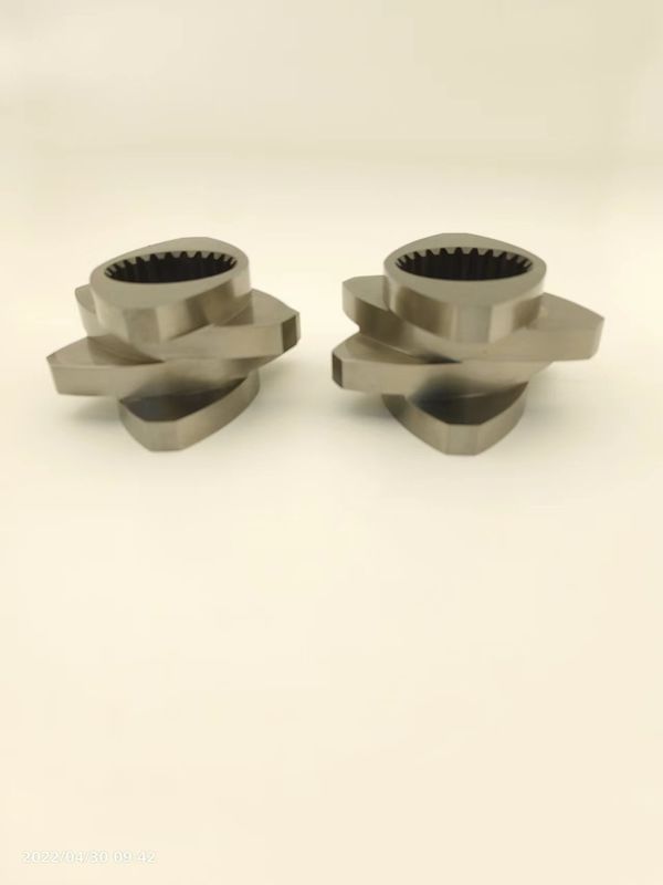 Twin Screw EXTRUDER Elemenet Kneading Block Meshing Block Korosi dan tahan aus