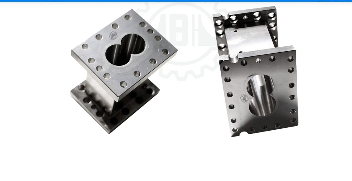 Tinggi Precision Twin Screw Barrel Tungsten Carbide Wear Resistant Tahan Korosi