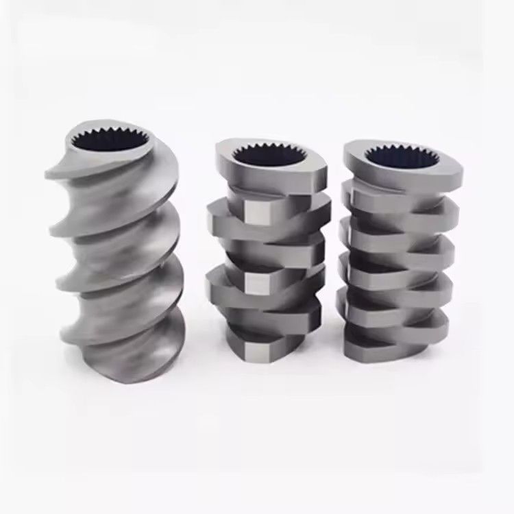 High Precision Twin Screw Extruder Parts for Twin Screw Extrusion Machine With Center Diameter 16-350mm and Over (Bagian Ekstruder Sekrup Kembar Presisi Tinggi Untuk Mesin Ekstrusi Sekrup Kembar Dengan Diameter Pusat 16-350mm dan Lebih)