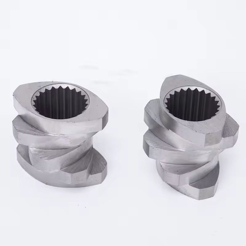 High Precision Twin Screw Extruder Parts for Twin Screw Extrusion Machine With Center Diameter 16-350mm and Over (Bagian Ekstruder Sekrup Kembar Presisi Tinggi Untuk Mesin Ekstrusi Sekrup Kembar Dengan Diameter Pusat 16-350mm dan Lebih)