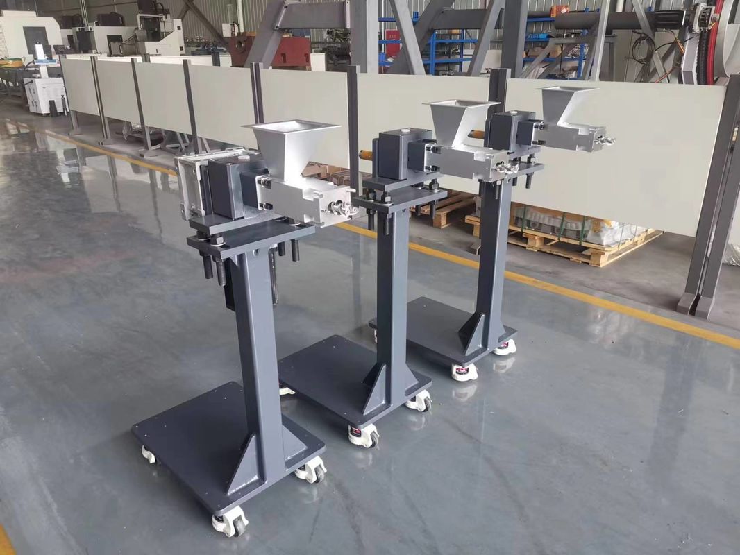 Mini Plastik Ekstrusi 58mm Twin Screw Element Screw Side Feeder Barrel Shaft untuk Z26