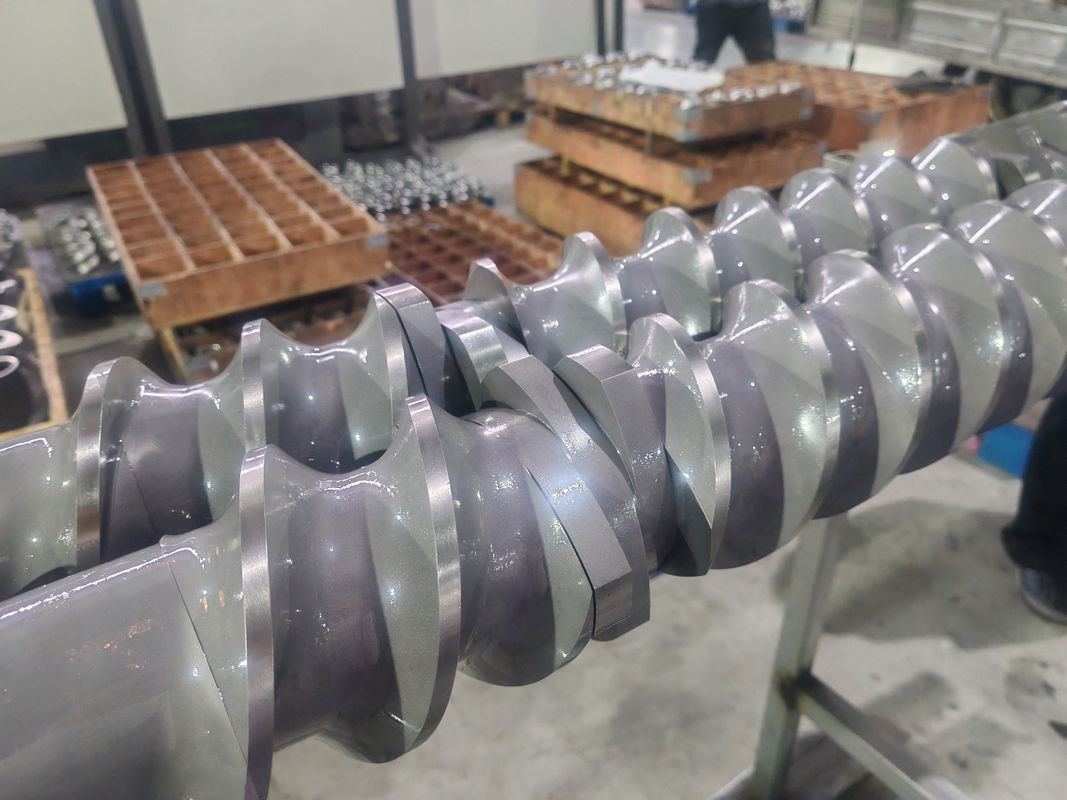 Segmen Sekrup dan Laras Ekstruder Berstoff Twin Screw yang Direkayasa Presisi untuk Hasil Unggul