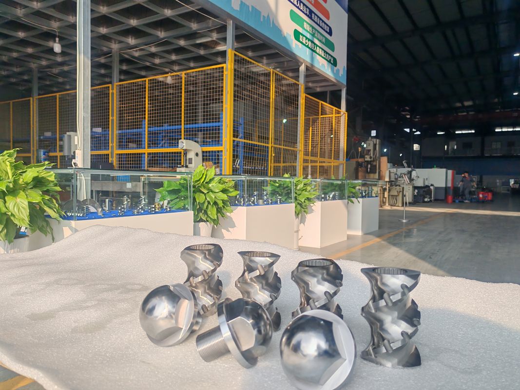 Mesin Ekstruder Ulir Ganda Elemen Sekrup Pencampur dan Pengangkut Unggul untuk Hasil yang Tepat