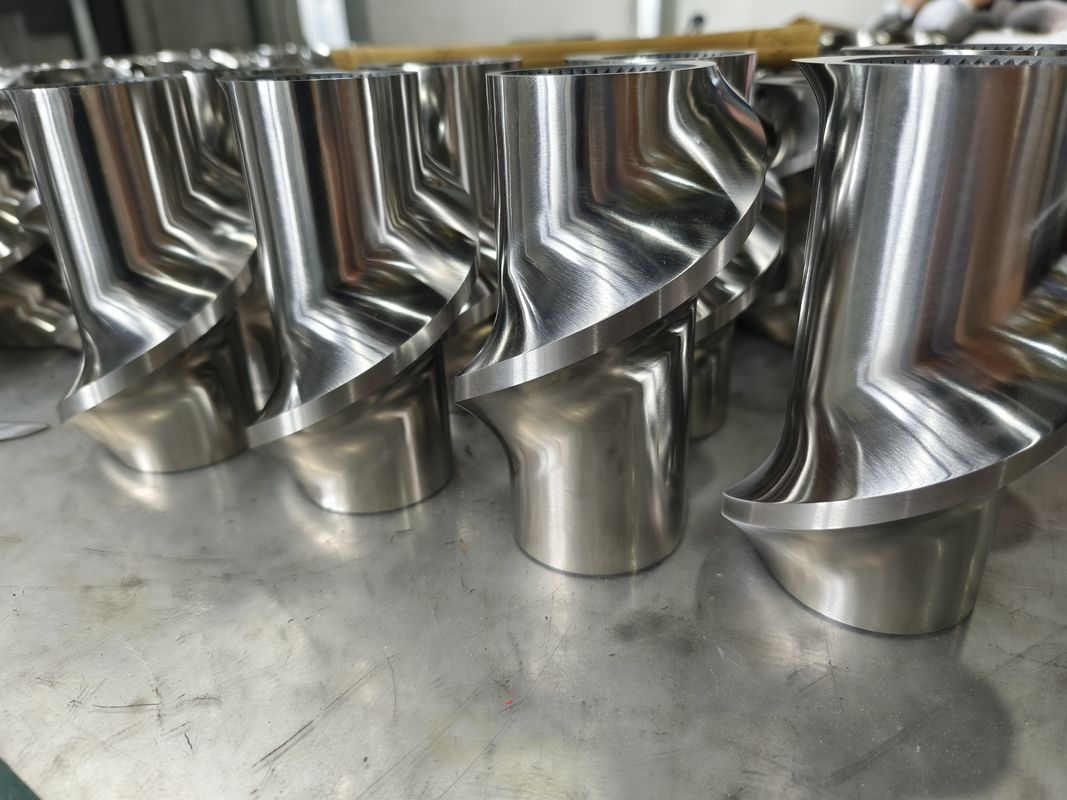 Elemen sekrup untuk Coperion Zsk Series Twin Screw Extruder untuk industri plastik