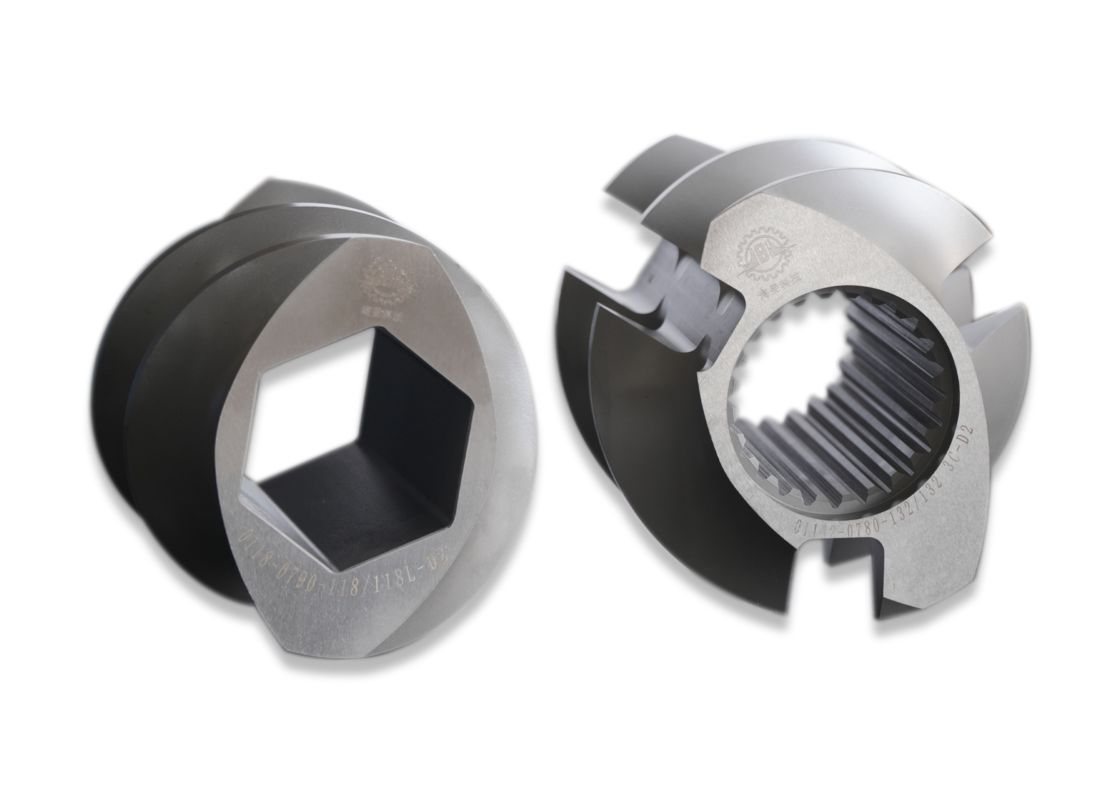 Suku Cadang Extruder Coperion Berstorff Keya Jsw - Laras Elemen Sekrup Poros Paduan Dan Disesuaikan Sesuai Kebutuhan