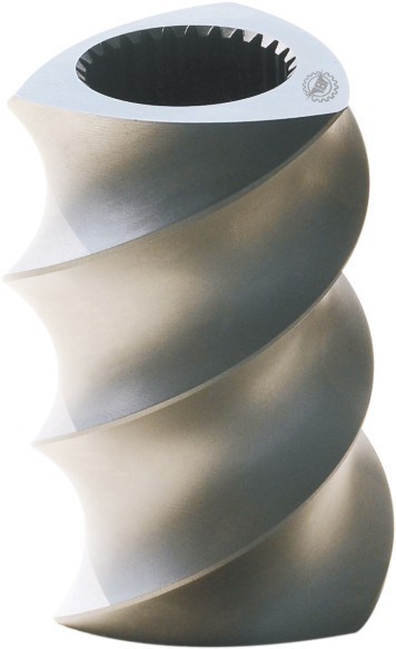 SZK 177 Twin Screw Extruder Screw Elements dengan Sertifikasi ISO 9001 dan Opsi yang Disesuaikan