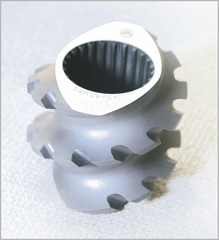 SZK 177 Twin Screw Extruder Screw Elements dengan Sertifikasi ISO 9001 dan Opsi yang Disesuaikan