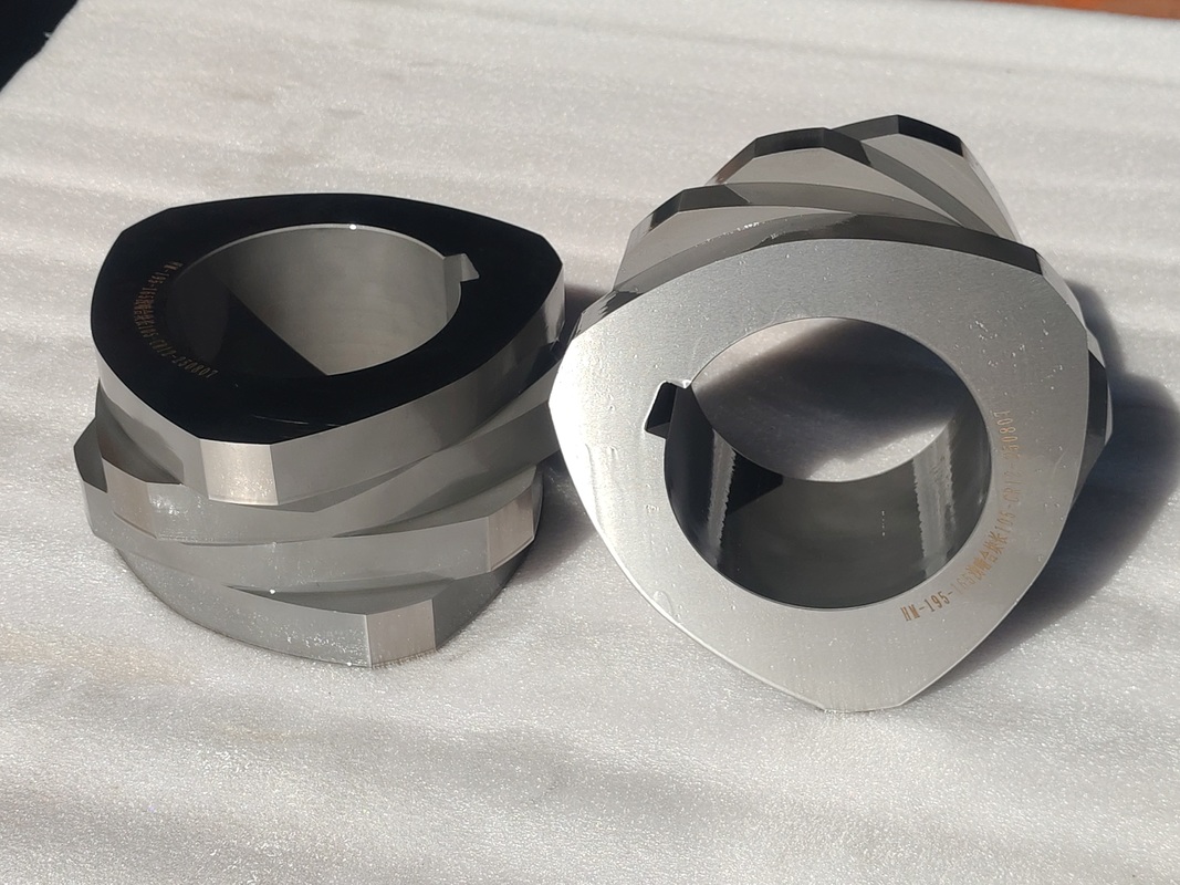 Elemen Sekrup Ekstruder Twin Screw SZK 250 dengan Sertifikasi ISO 9001 dan Opsi yang Disesuaikan