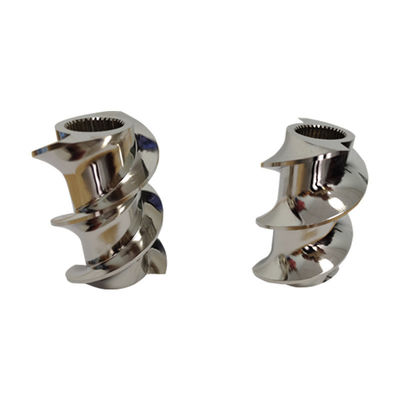 Twin Screw EXTRUDER Elemenet Kneading Block Meshing Block Korosi Dan Menggunakan tahan