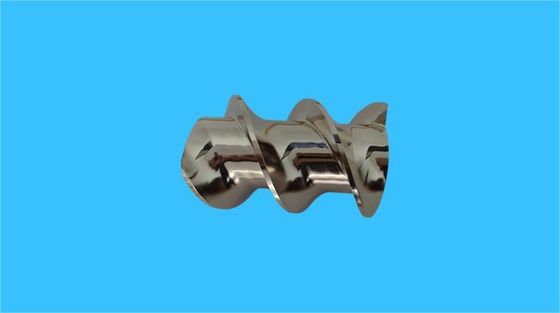 Bagian Ekstruder Sekrup Kembar Custom Elemen Sekrup Kembar Meshing Block 600rpm