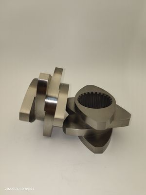 Twin Screw EXTRUDER Elemenet Kneading Block Meshing Block Korosi Dan Menggunakan tahan