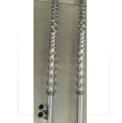 Aksesoris Granulator Ekstruder Sriksa Kembar Meshing Bagian Sekrup Covey Dari 12mm - 300mm