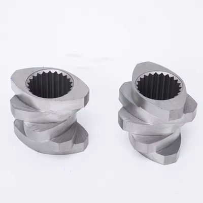 High Precision Twin Screw Extruder Parts for Twin Screw Extrusion Machine With Center Diameter 16-350mm and Over (Bagian Ekstruder Sekrup Kembar Presisi Tinggi Untuk Mesin Ekstrusi Sekrup Kembar Dengan Diameter Pusat 16-350mm dan Lebih)