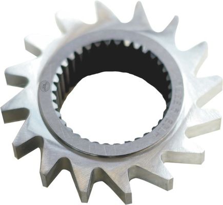 Metal Color TME Mixing Zone Twin Screw Extruder Elements untuk Aplikasi Extruder 65mm