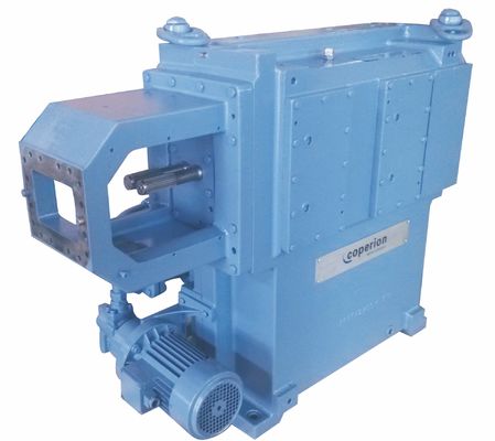 160-500 Kw Power Gearbox untuk Mesin Ekstruder Sriksa Kembar