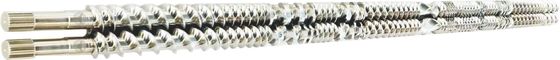 Involve Inner Spline Twin Screw Extruder Shaft dengan torsi dan panjang yang dapat disesuaikan