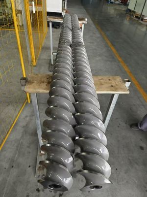 Involve Inner Spline Twin Screw Extruder Shaft dengan panjang yang dapat disesuaikan