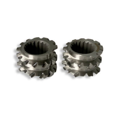 Sekrup dan tong tahan lama untuk pipa PVC ABS PE Twin Screw Extruder Parts
