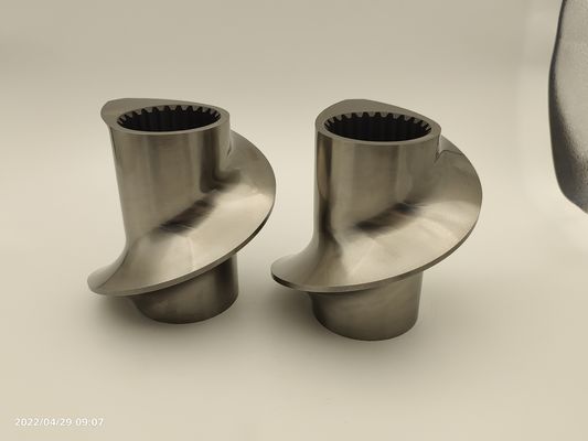 OD 50.5mm Metal Color Camel Extruder Elemen Sekrup untuk Mesin Plastik