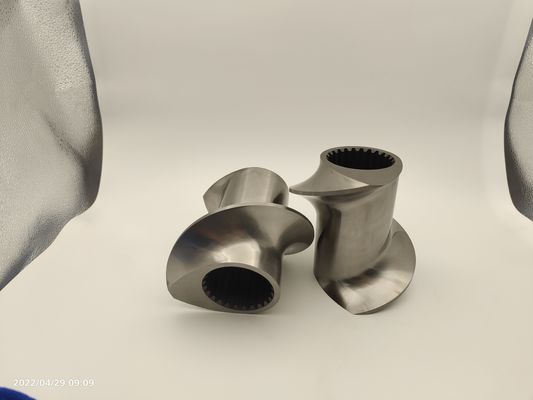 Ekstruder pakan roda dua stainless steel untuk industri makanan hewan peliharaan