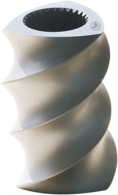 Elemen Sekrup Sekrup Barel Bagian Sekrup Poros untuk Clextral Twin Screw Extruder