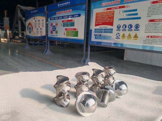 Desain elemen sekrup khusus OEM untuk JSW Twin Screw Extruder