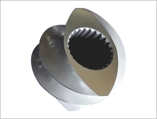 Elemen sekrup mesin ekstruder kembar BL 62 untuk mesin puffing