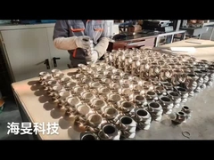 Mesin Ekstrusi Makanan Sekrup Barel Sekrup Kembar Extruder Bagian Baja Rustless SUS440C