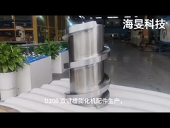 Elemen ekstruder sekrup kembar